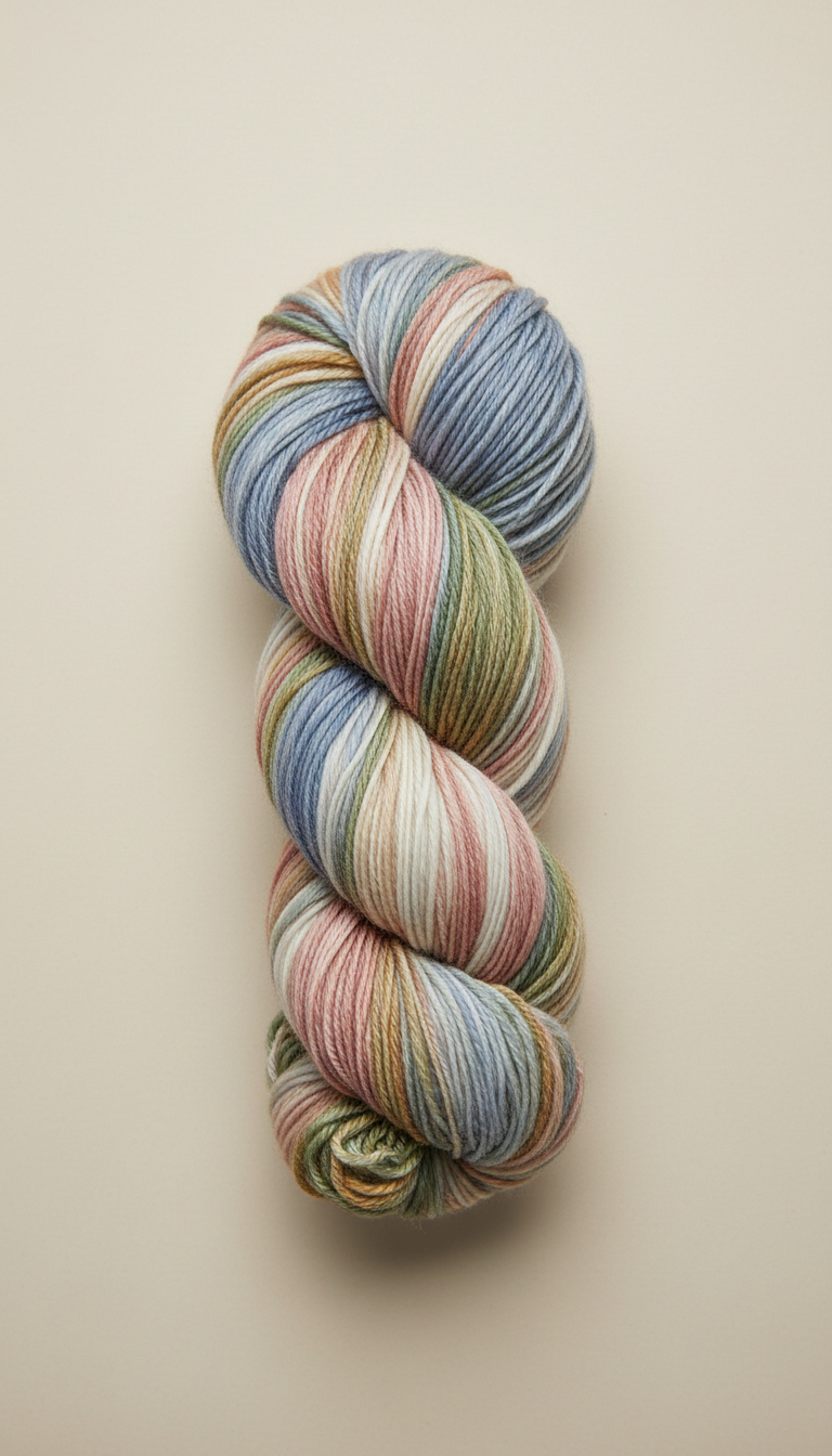 Wheat Cream luxury alpaca skein