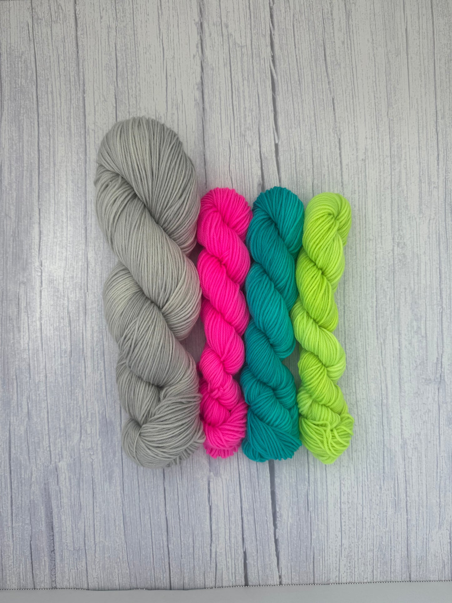 Sock Kit #1 Neon/Gray