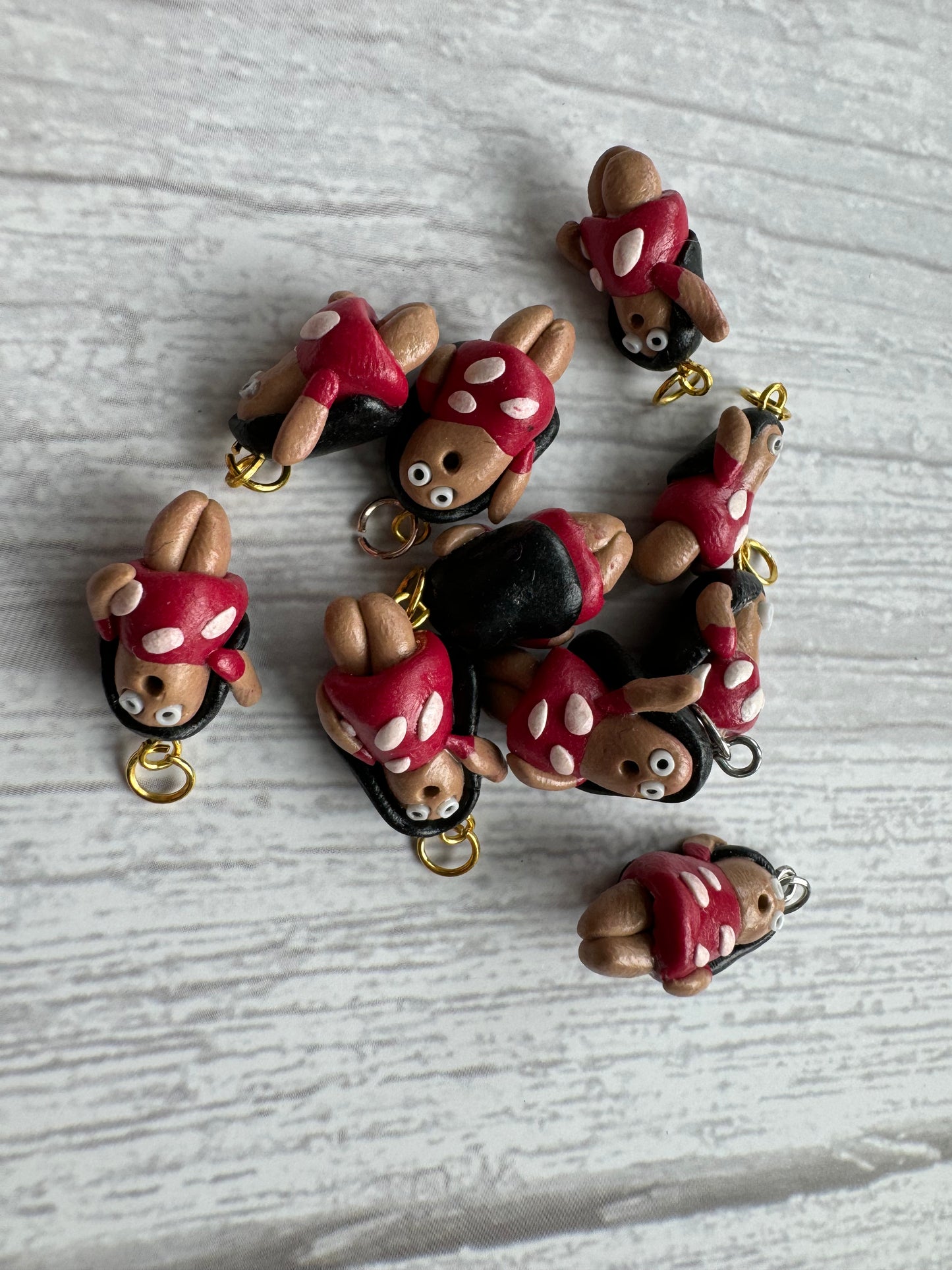 Hula Girl, Stitch Marker, Charm