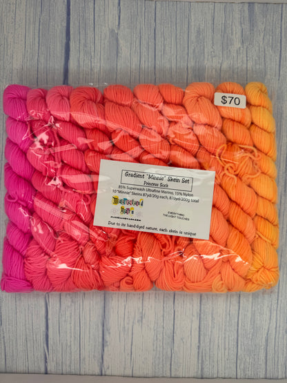 10-mini skein gradient