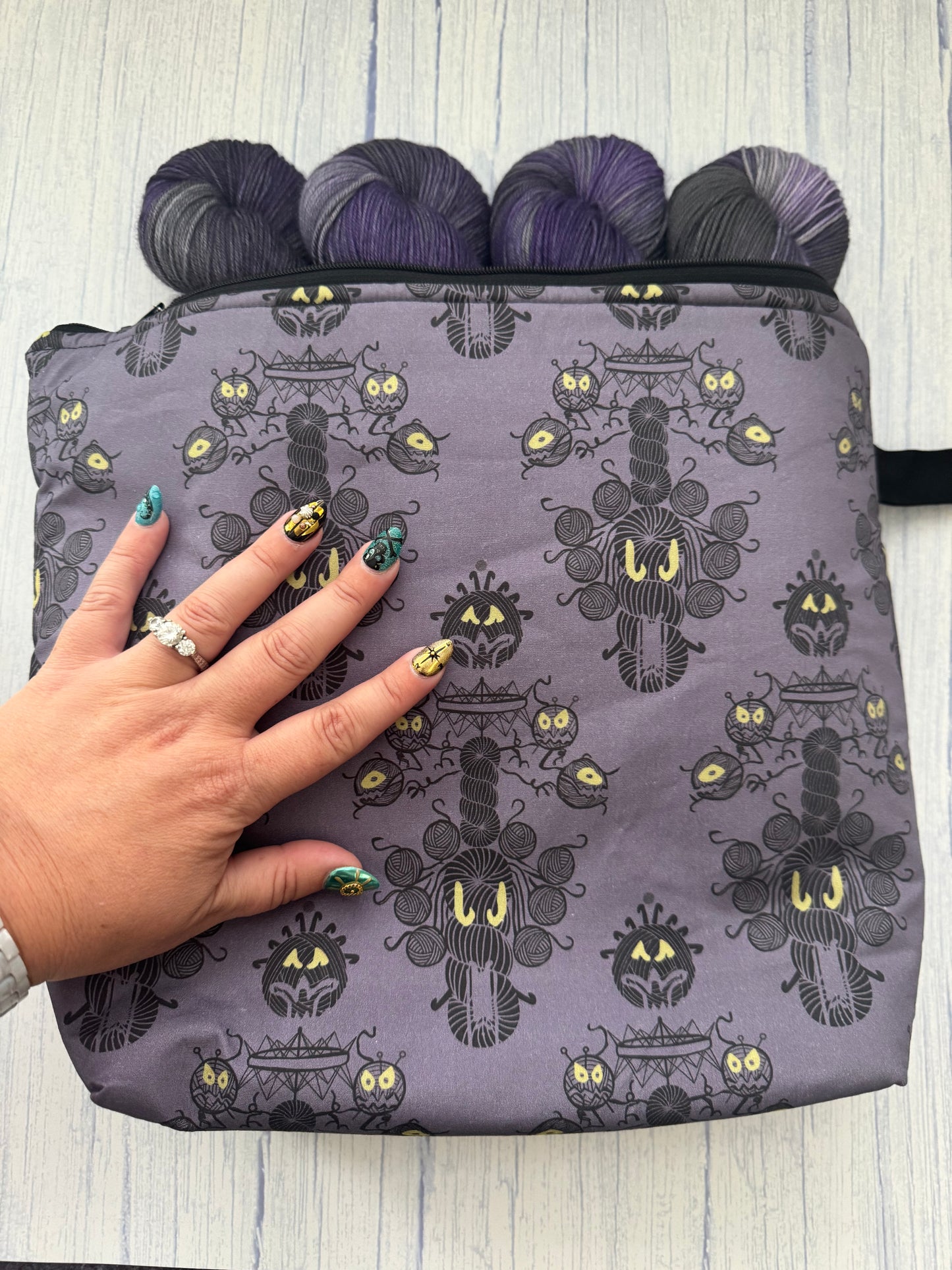 Spooky Skein Bag