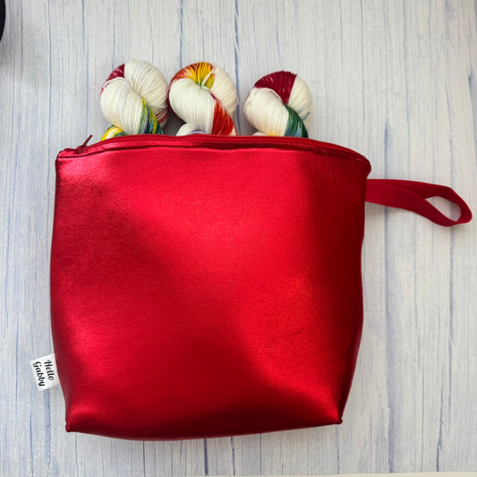 Medium Zip Top Bag (Red)