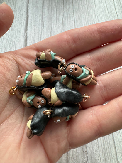 Our Nation's First Princess, Stitch Marker, Charm