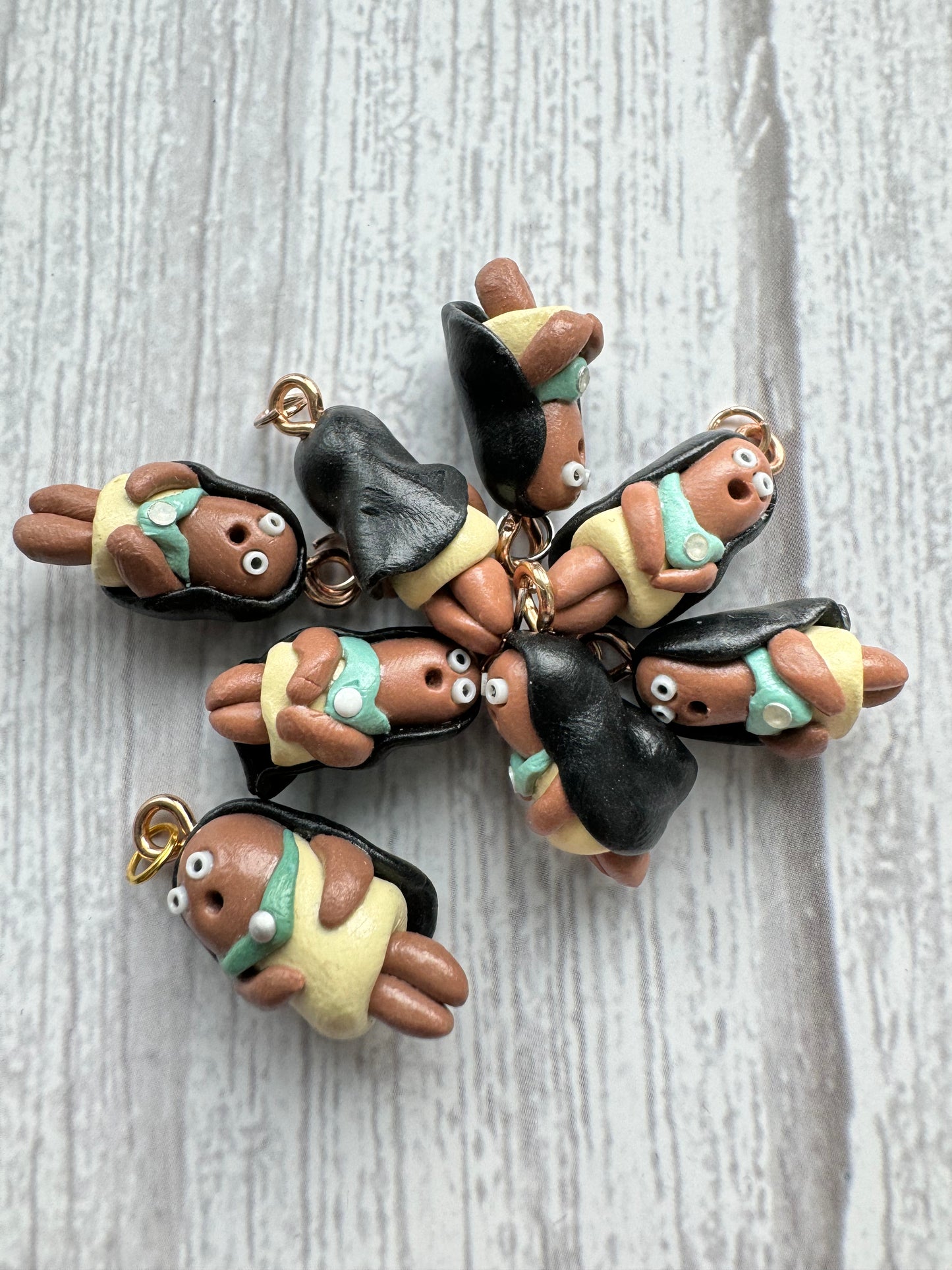 Our Nation's First Princess, Stitch Marker, Charm