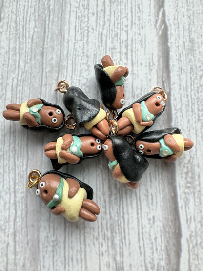 Our Nation's First Princess, Stitch Marker, Charm