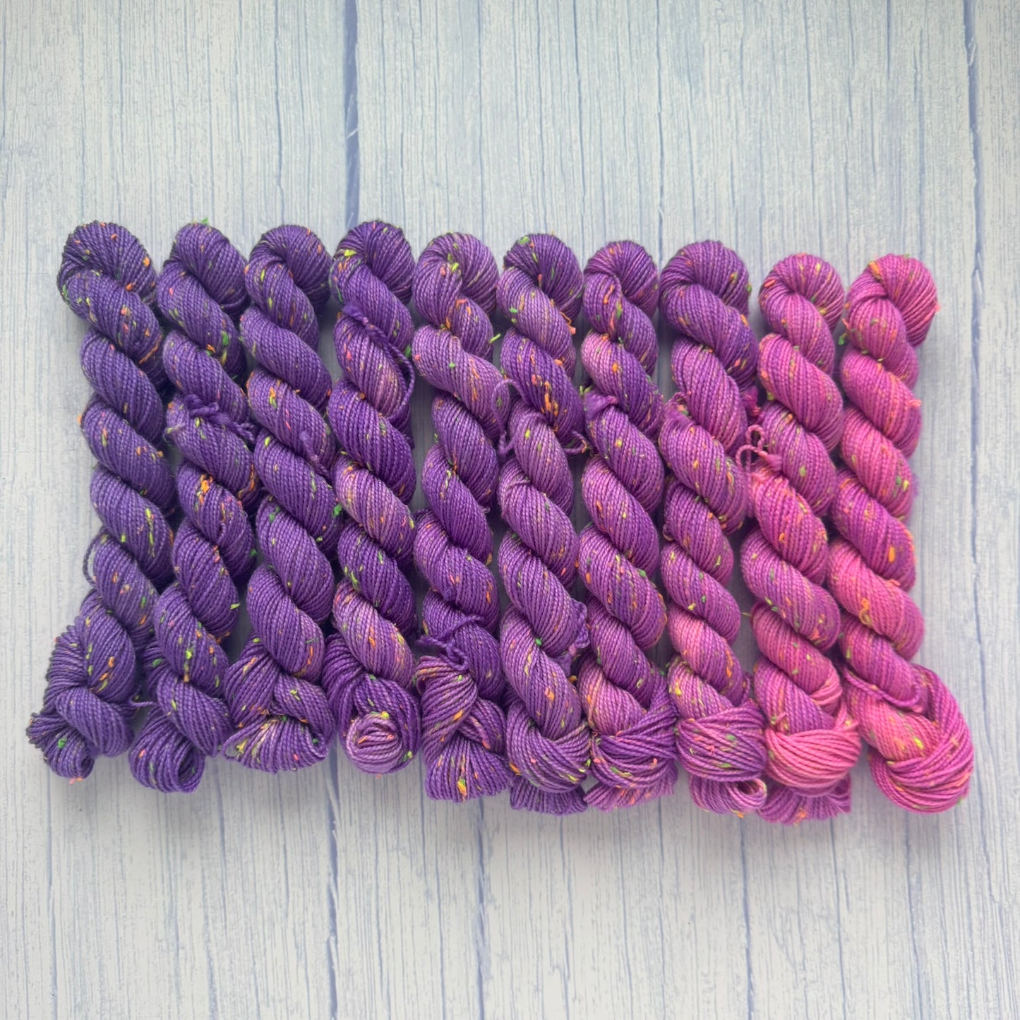10-mini skein gradient
