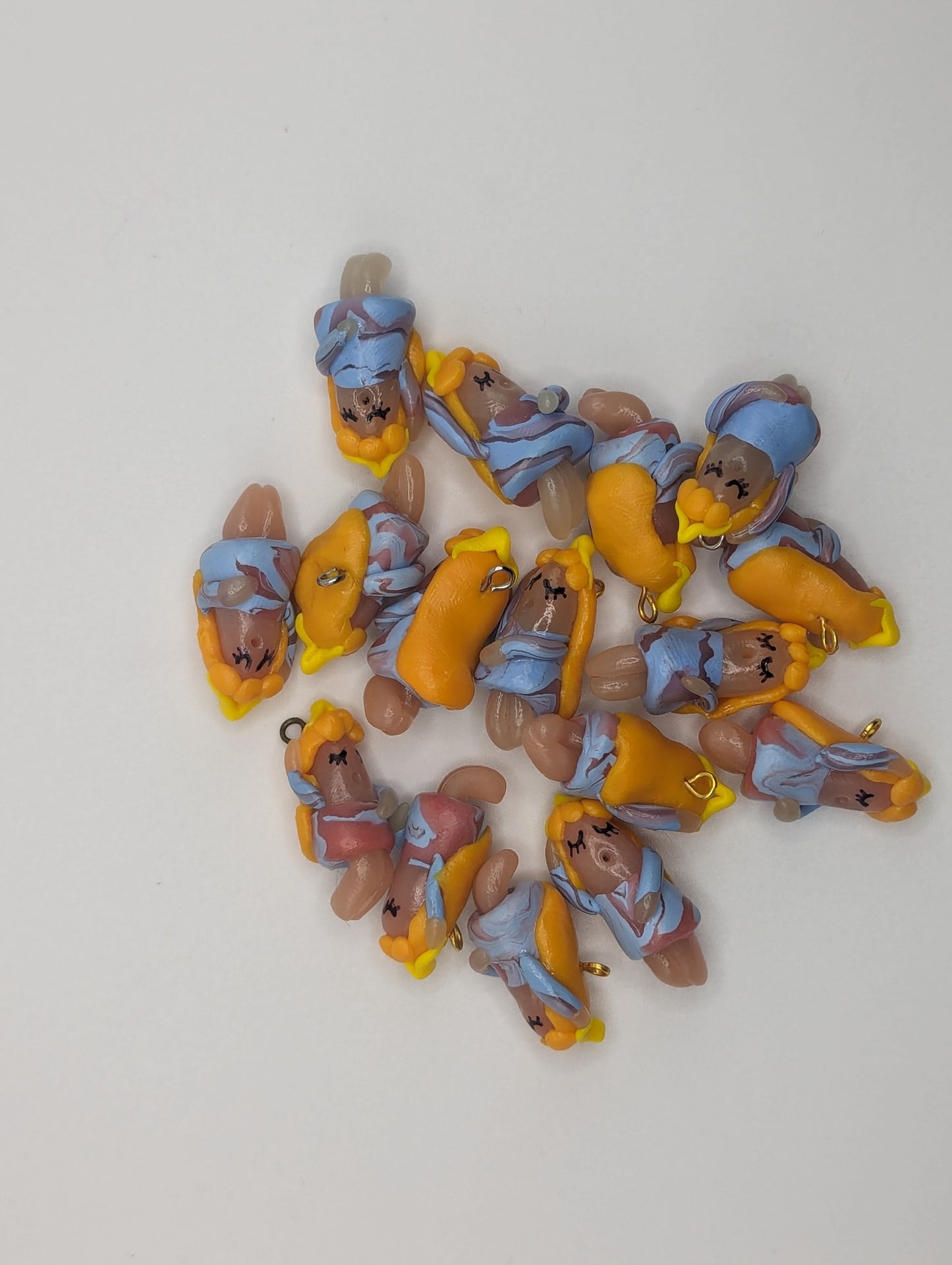 Tired Princess - Stitch Marker, Charm